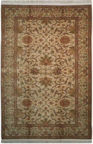 6x9 new handmade agra - new, rug