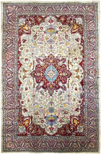 16x24 rare antique agra - 16x24,