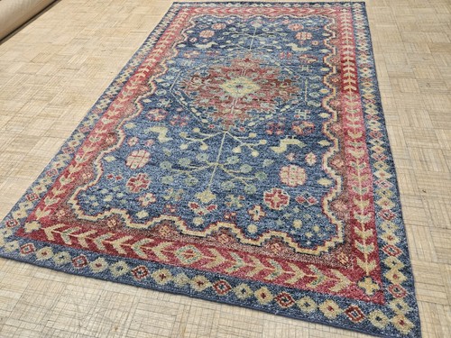 5x8 indo oushak agra - rug, hand