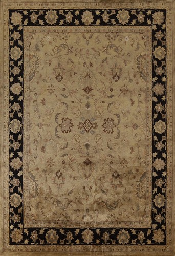 Floral green agra oriental - green,