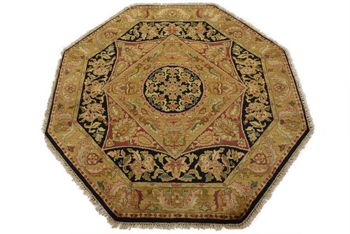 Agra rug 1 black - x,